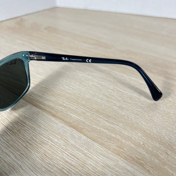 Ray-Ban RB5298 5235 Sunglasses Polarized Translucent Blue 53-17-135